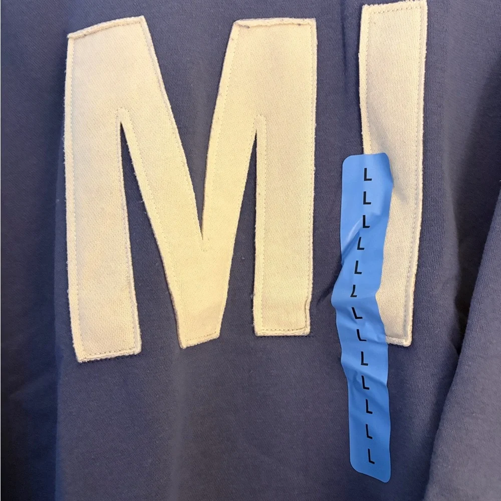 State of Mind Blue Crewneck Sweatshirt - Picture 2 of 4